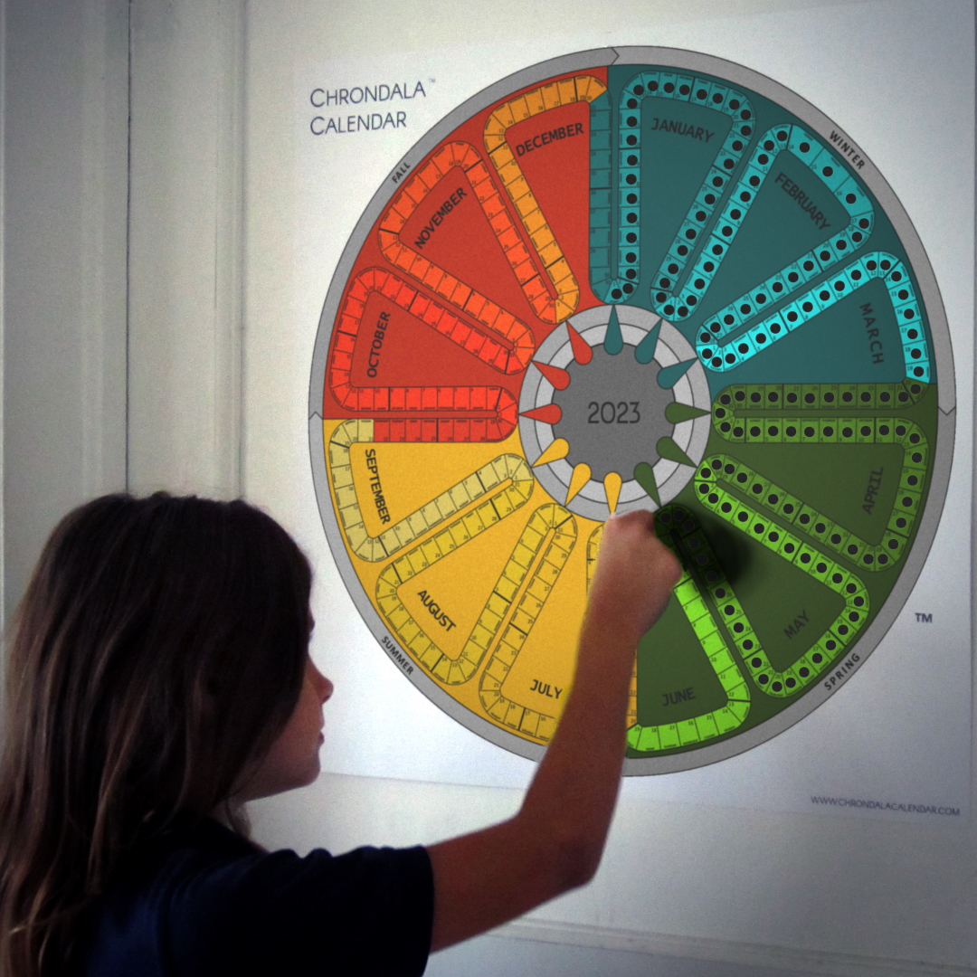 Chrondala Calendar 2026-2027 SCHOOL YEAR EDITION with Sticker Pack ...